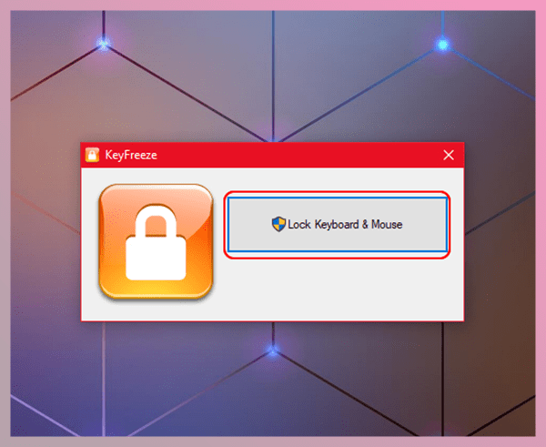 Cách khóa bàn phím laptop bằng phần mềm KeyFreeze