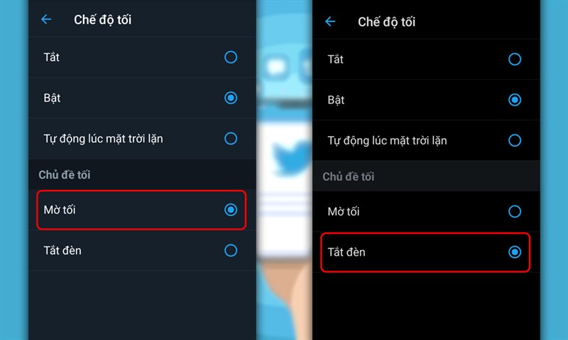 cach-kich-hoat-che-do-night-mode-cho-twitter-tren-dien-thoai-va-may-tinh-4-800x480-1 Twitter có hai loại chủ đề tối cho người dùng lựa chọn: Mờ tối và Tắt đèn.