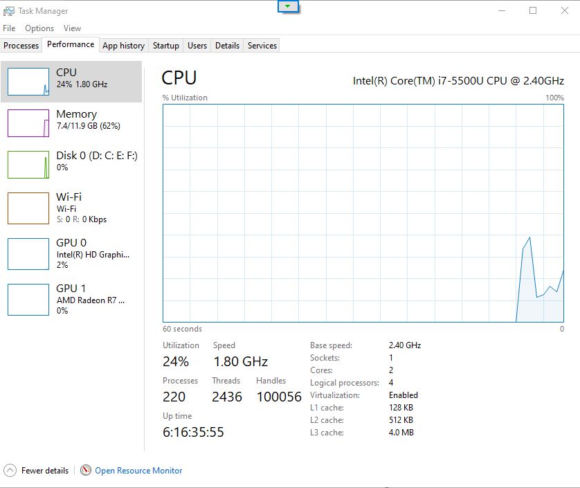 cach-kiem-tra-so-nhan-va-luong-cua-cpu-cpu-chay-bao-nhieu-phan-tram-windows-10-60d6b347dc5e9