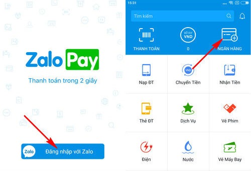 Cách liên kết ZaloPay với tài khoản ZaloPay