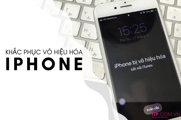 Cách mở khóa iPhone do nhập sai mật khẩu
