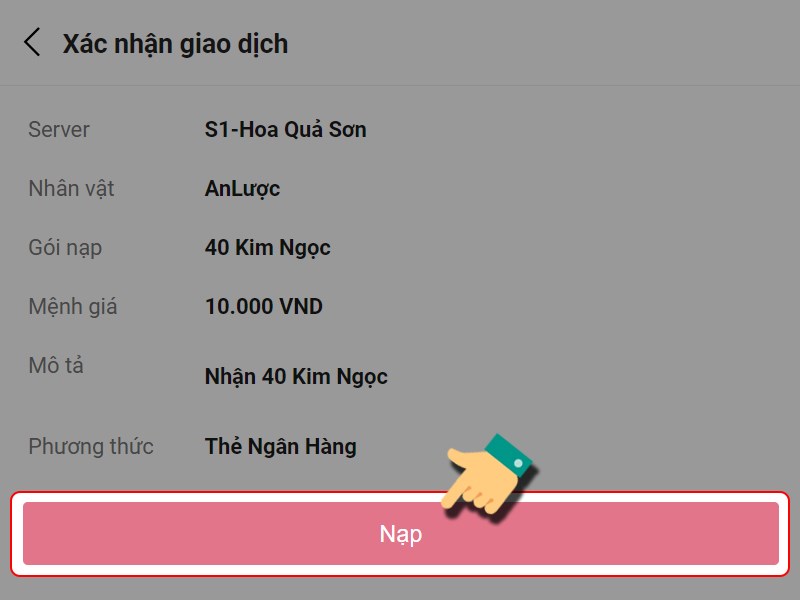 Nhấn Nạp Nhấn Nạp