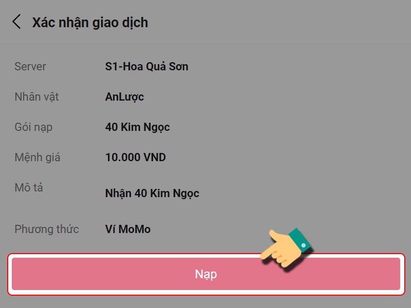 Nhấn Nạp Nhấn Nạp