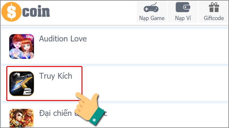 Chọn Game Truy kích 2 Chọn Game Truy kích 2