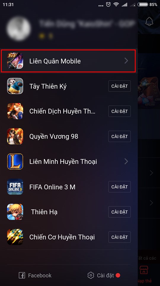 cach-nap-tien-trong-lien-quan-chi-tiet-nhat9-540x960-1 Bước 3: Chọn game Liên Quân Mobile.