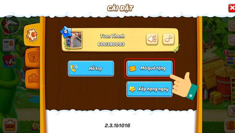 Chọn Mã quà tặng Chọn Mã quà tặng