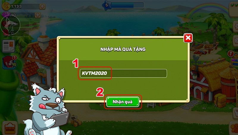Nhập quà của bạn Nhập quà của bạn