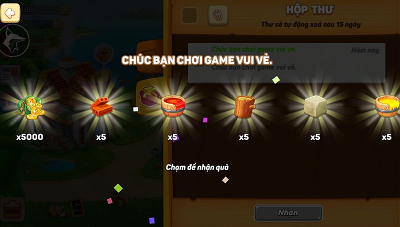 Nhận quà của bạn Nhận quà của bạn