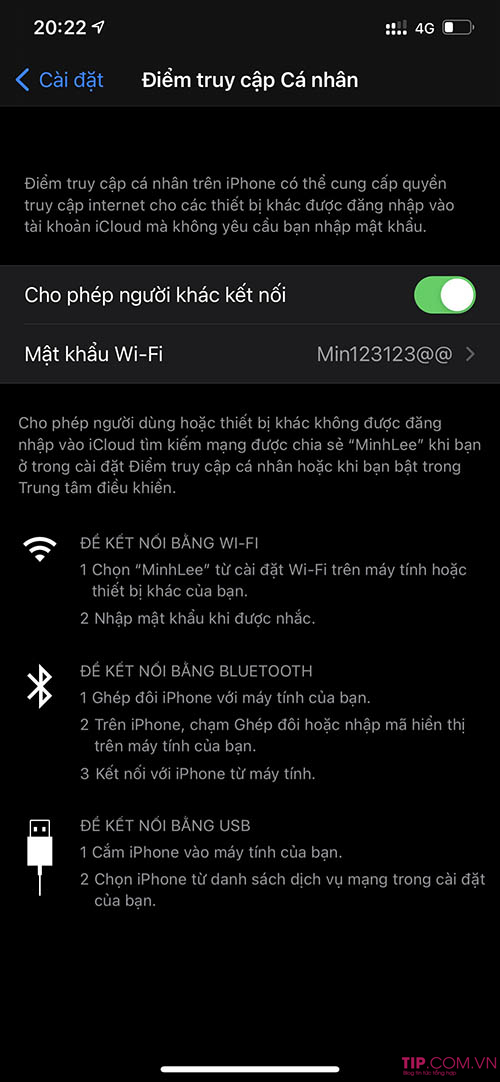 cach-phat-wifi-tu-iphone-2 Hướng dẫn phát Wifi (Wifi Hotspot) trên iPhone bằng mạng 4G tốc độ cao