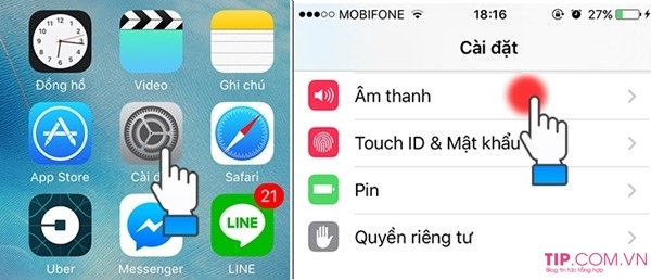 Cách tải nhạc chuông cho iPhone