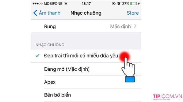 Cách tải nhạc chuông cho iPhone