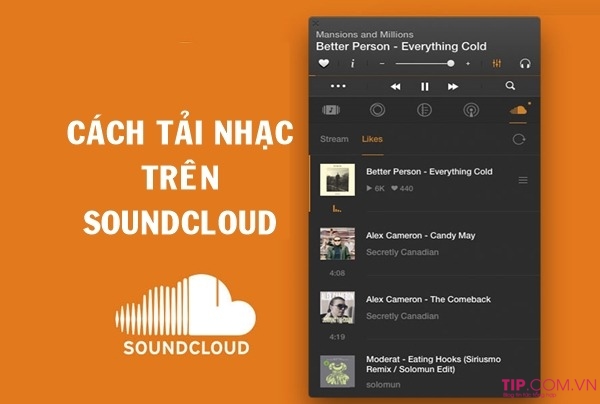 Cách tải nhạc Soundcloud