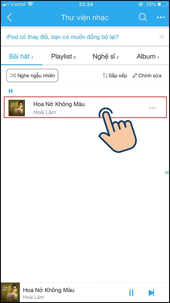 cach-tai-nhac-ve-may-tinh-dien-thoai-bang-nhaccuatui-don-gian10-574x1020-1 kiểm tra và nghe lại bài hát mình đã tải về ở Thư viện nhạc.