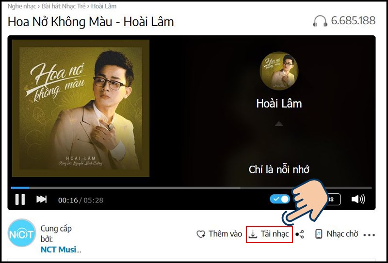 cach-tai-nhac-ve-may-tinh-dien-thoai-bang-nhaccuatui-don-gian3-800x543-1 Ngay dưới bài hát bạn hãy chọn Tải nhạc.