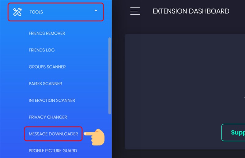 cach-tai-toan-bo-tin-nhan-ban-be-facebook-don-gian-nhanh-chong-4-800x516-1 Chọn Message Downloader tại mục Tools