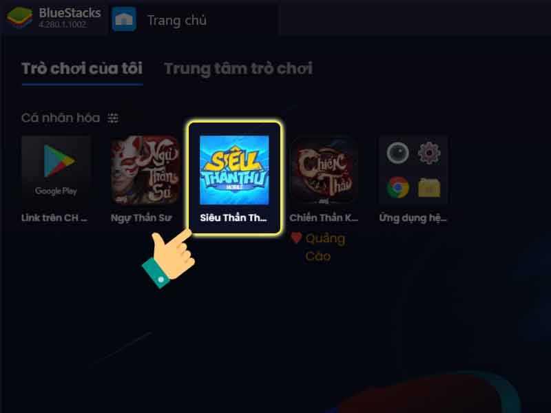 Mở game Mở game