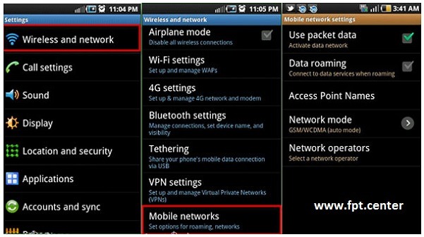 Cách tăng tốc độ mạng 3G/4G Mobifone, Vinaphone, Viettel