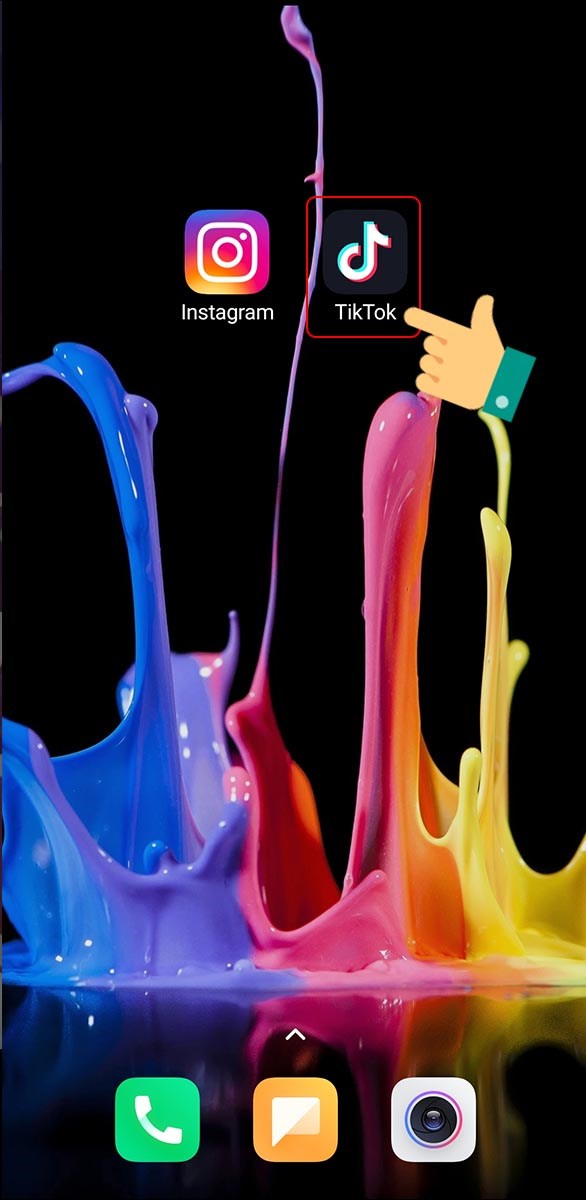 Vào ứng dụng Tik Tok Vào ứng dụng Tik Tok