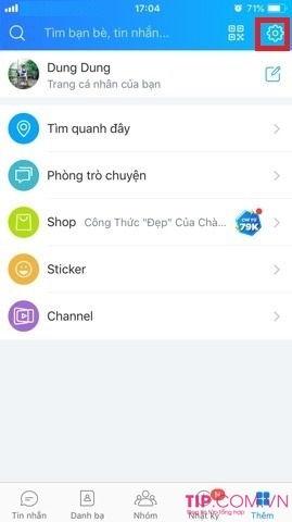 Cách tắt thông báo ẩn ngày sinh nhật trên Zalo
