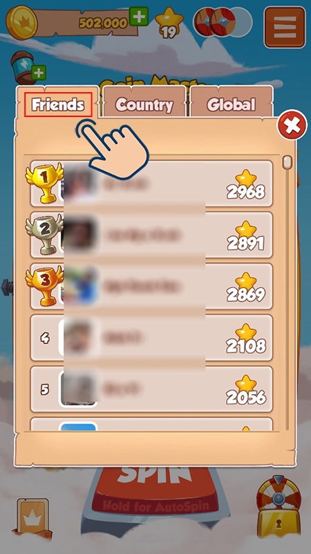 cach-tim-xem-thong-tin-ban-be-trong-coin-master4-450x800-1 Chọn vào Friends.