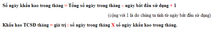 cách trích khấu hao theo phương pháp đường thẳng cách trích khấu hao theo phương pháp đường thẳng