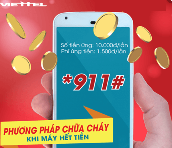 Cách ứng tiền Viettel