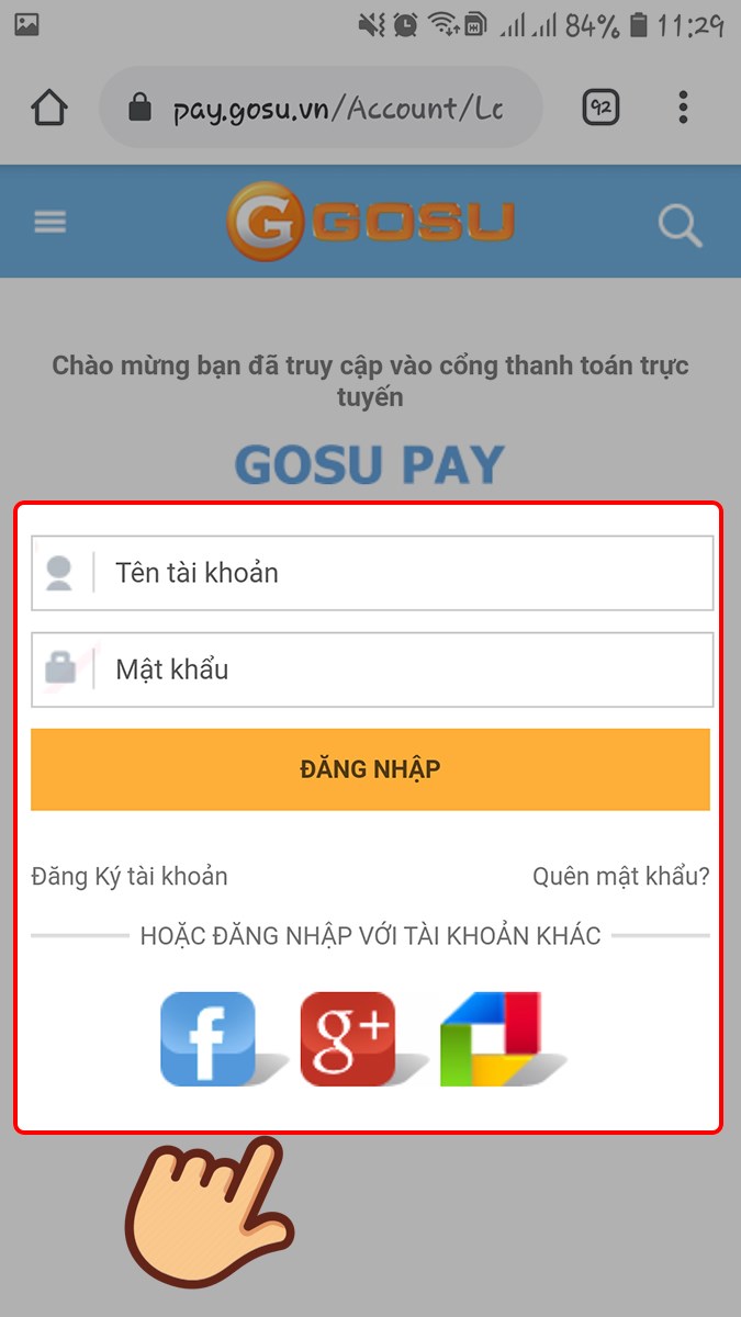 Nhập tên tài khoản và mật khẩu để đăng nhập vào tài khoản của bạn Nhập tên tài khoản và mật khẩu để đăng nhập vào tài khoản của bạn
