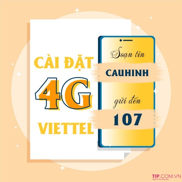 Hướng dẫn cách cài đặt 4G Viettel - cấu hình 4G Viettel miễn phí