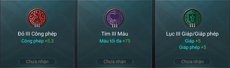 Ngọc bổ trợ cho Arum Ngọc bổ trợ cho Arum