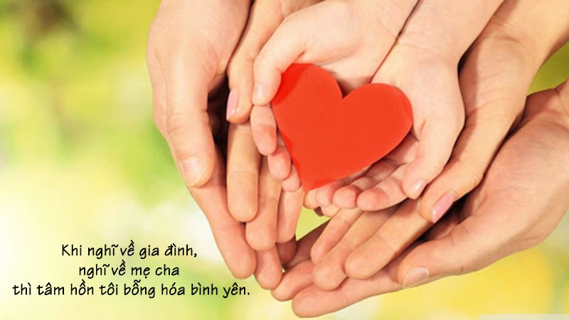 Nghĩ về gia đình Nghĩ về gia đình