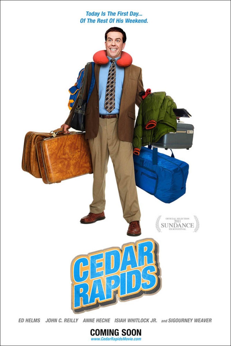 poster chính thức của Cedar Rapids poster chính thức của Cedar Rapids