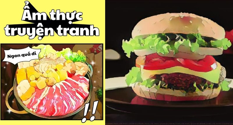 Hướng dẫn chỉnh ảnh đồ ăn kiểu truyện tranh Anime với Foodie Hướng dẫn chỉnh ảnh đồ ăn kiểu truyện tranh Anime với Foodie