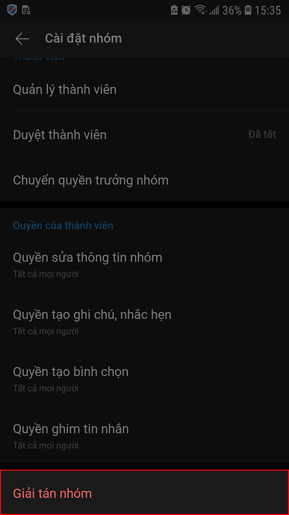 chon-giai-tan-nhom-tren-zalo-dien-thoai-574x1020-1 Chọn giải tán nhóm Zalo trên điện thoại