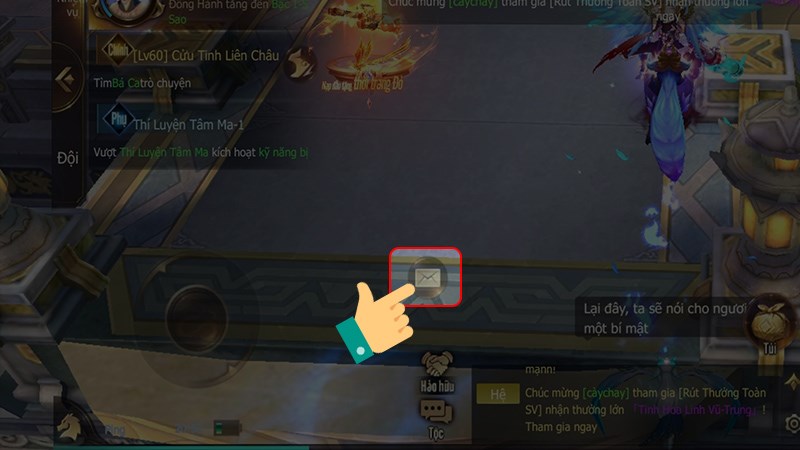 Vào hộp thư Vào hộp thư