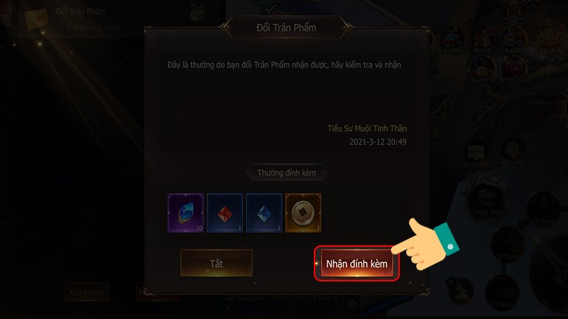 Nhận quà Nhận quà