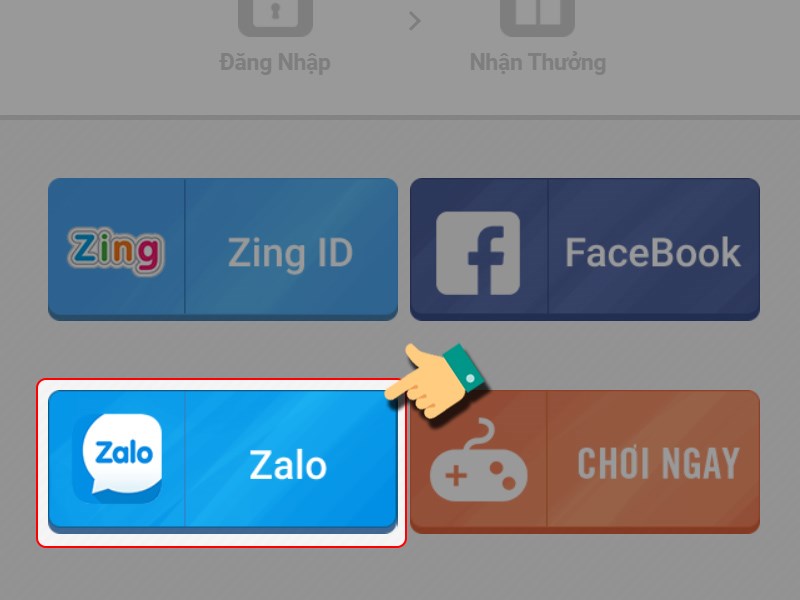 Đăng nhập tài khoản game Đăng nhập tài khoản game