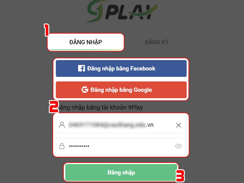Đăng nhập Đăng nhập