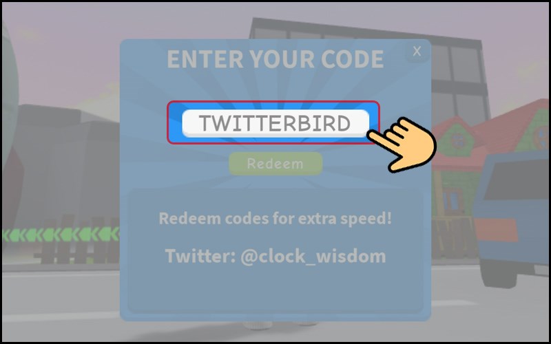 Nhập code được tổng hợp ở bảng trên Nhập code được tổng hợp ở bảng trên