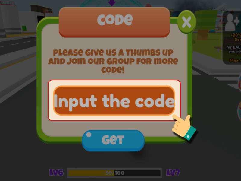 Nhập code bạn có Nhập code bạn có