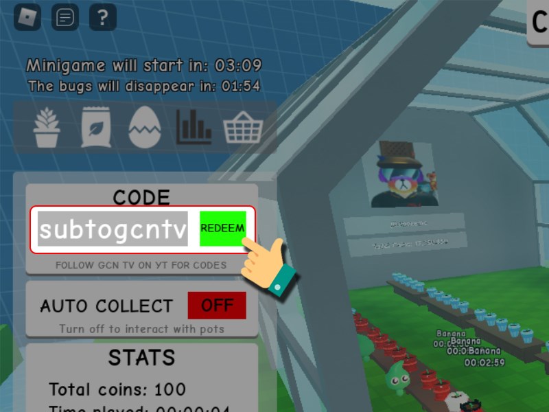 Nhập code bạn có Nhập code bạn có