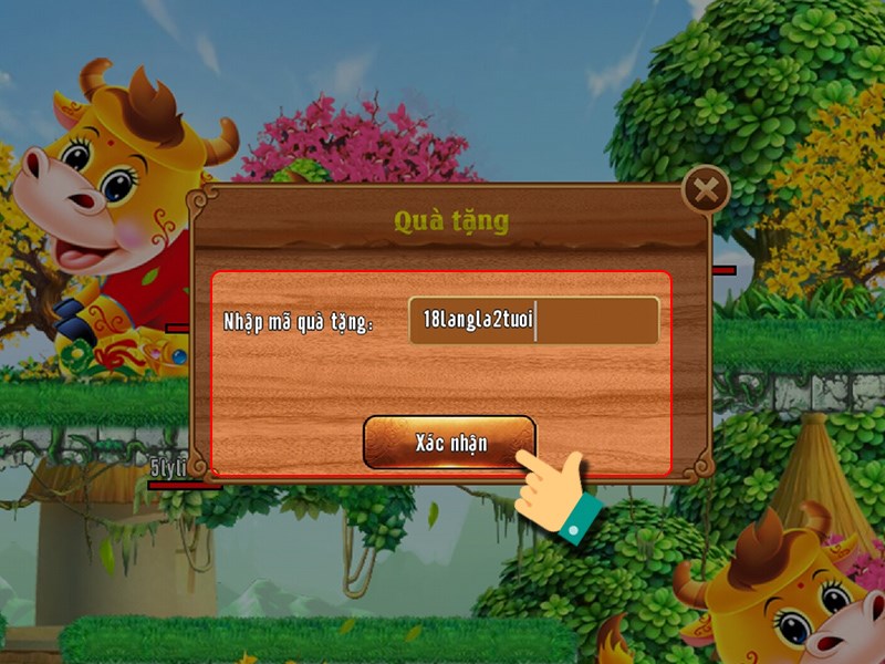 Nhập code bạn có Nhập code bạn có