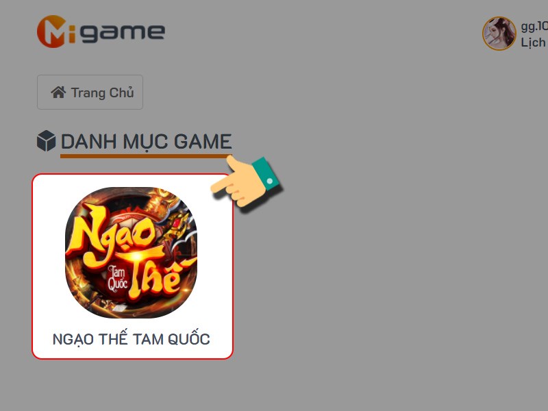 Chọn Ngạo Thế Tam Quốc Chọn Ngạo Thế Tam Quốc