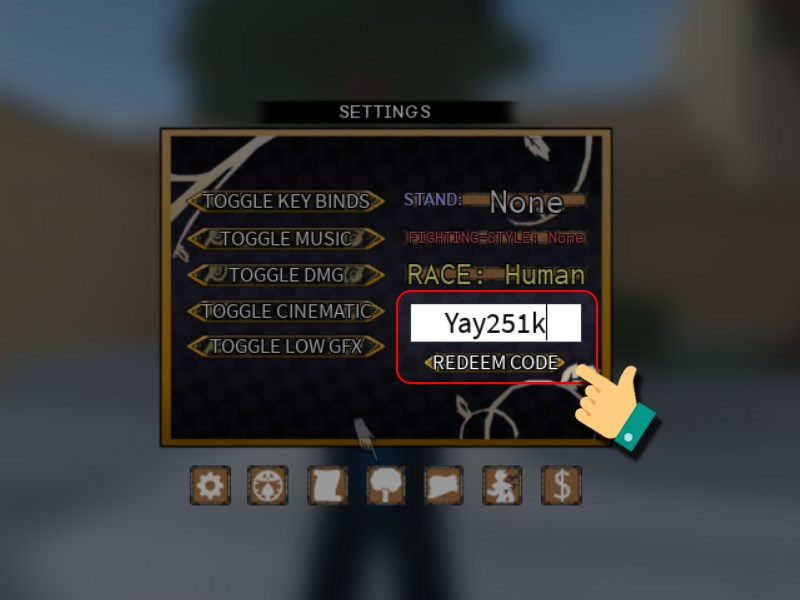 Nhập mã code bạn có Nhập mã code bạn có