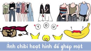 Tổng hợp 50+ ảnh chibi hoạt hình để ghép mặt vào siêu dễ thương