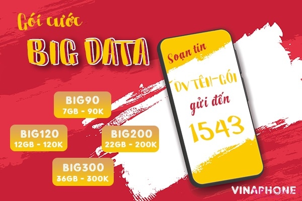 Cách đăng ký gói cước 4G Vinaphone nhận data gấp 6 lần giá chỉ từ 10k Cách đăng ký gói cước 4G Vinaphone nhận data gấp 6 lần giá chỉ từ 10k