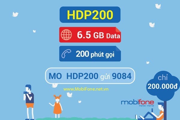 dang-ky-goi-hdp200-mobifone-1 Cách đăng ký gói HD200 Mobifone miễn phí 6,5GB data và 200 phút gọi