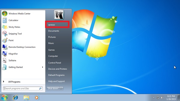 Cách đăng nhập vào tài khoản Admin trên Windows