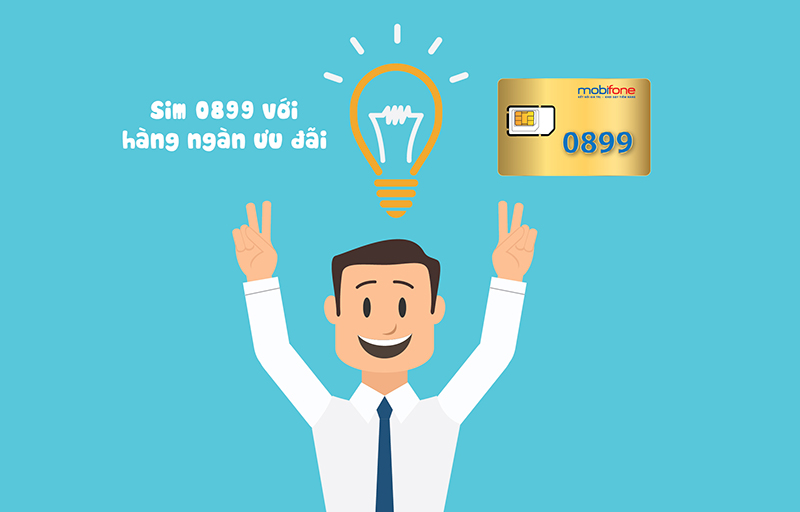 Thủ tục đăng ký SIM 0899 khá đơn giản, nhanh gọn