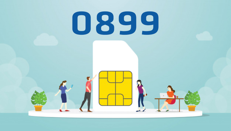 Đầu số 0899 được phát hành với ý nghĩa đặc biệt cho người dùng