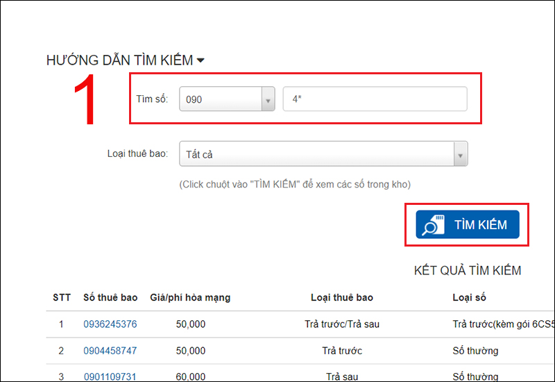 Tìm kiếm đầu số 0904
